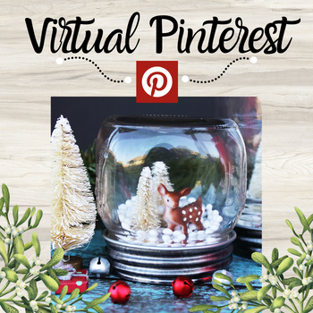 Image for event: Virtual Pinterest:  Winter Snow Globe Diorama 